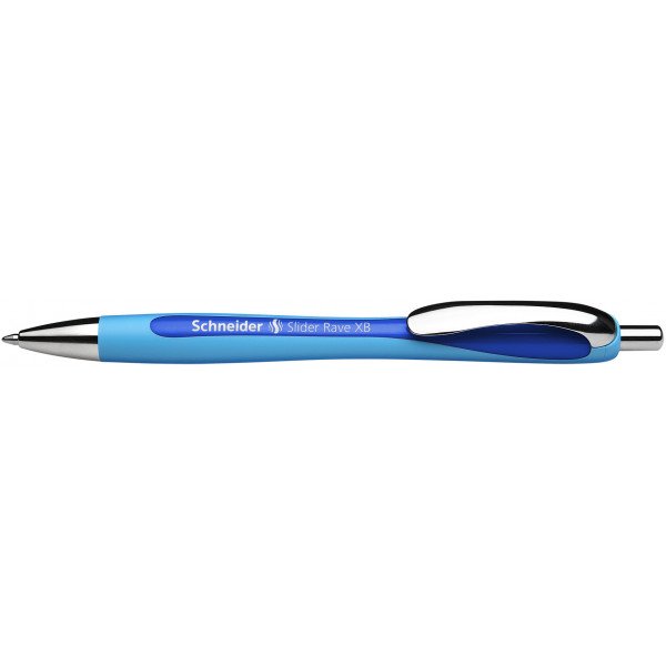 Wholesale Schneider Rave Retractable Ballpoint Pen XB (Extra Bold, Blue)